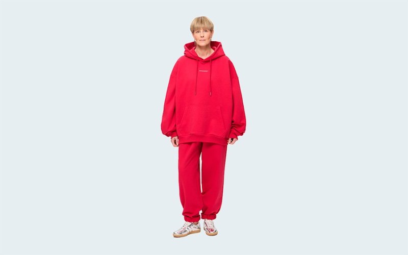 HOODIE CLASSY RASPBERRY