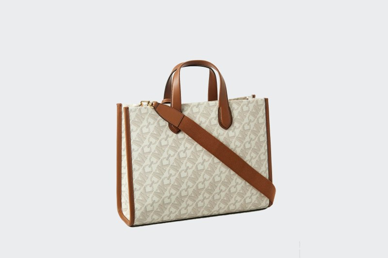 GIGI LARGE EMPIRE SIGNATURE LOGO TOTE BAG