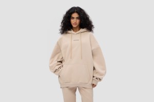 HOODIE CLASSY OXFORD TAN