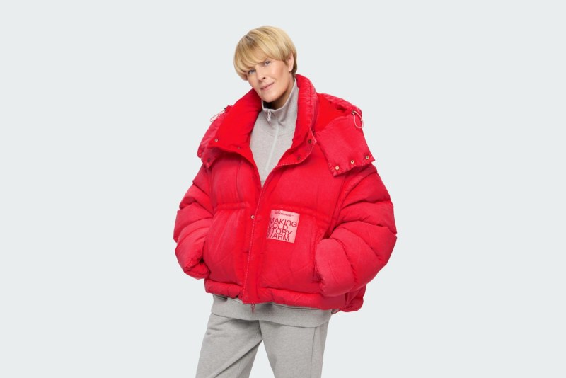 TRANSFORM DOWN JACKET PATTERN ROSE