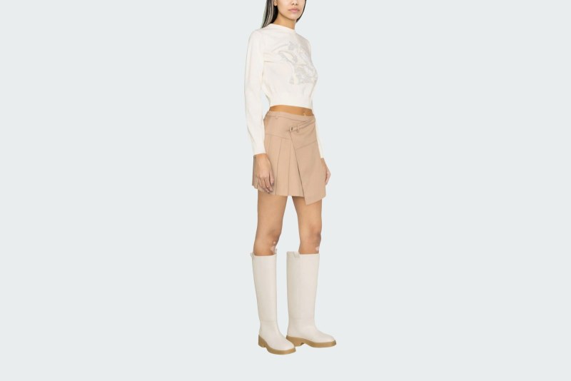 REVOLVER SKIRT TAN