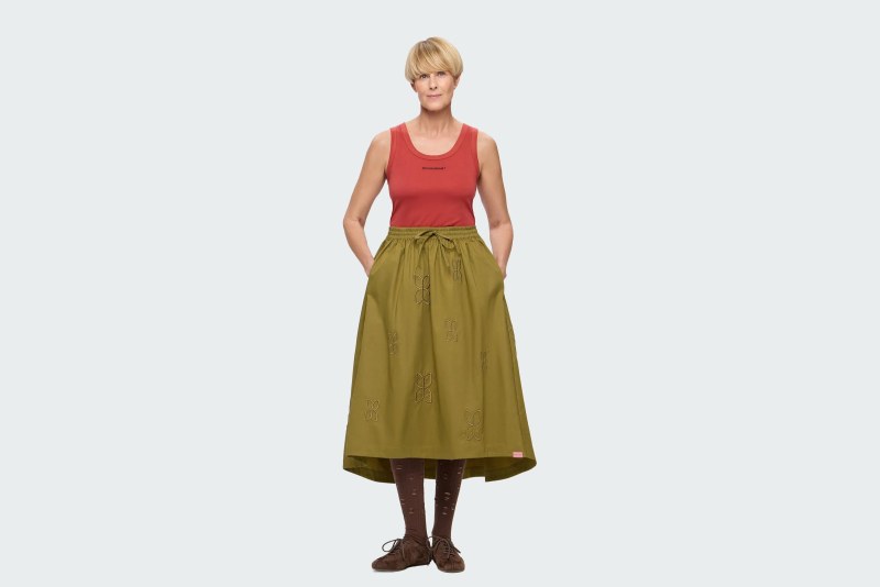 SKIRT VILLAGE PICTOGRAMS MOSS