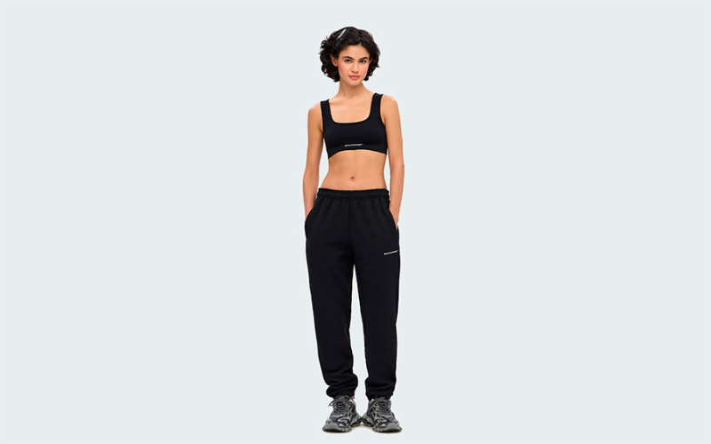 PANTS REGULAR FLEECE BLACK 