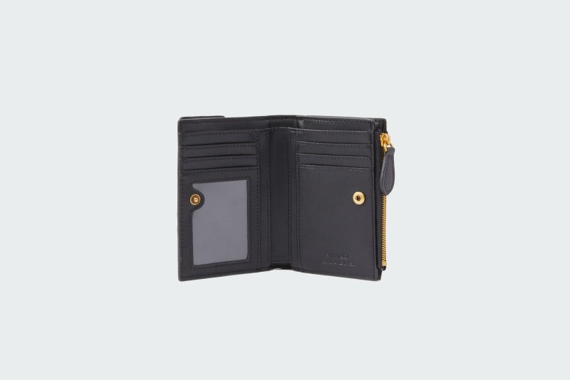 COMPACT WALLET VITELLO SETA