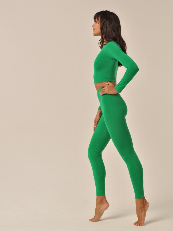 CROP TOP MANICA LUNGA 