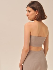 TOP BANDEAU RIB