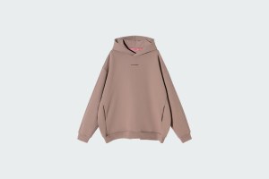 HOODIE REGULAR FLEECE NUDE