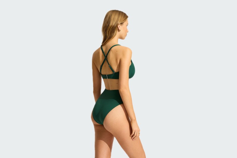 HIGH WAIST WRAP FRONT PANT