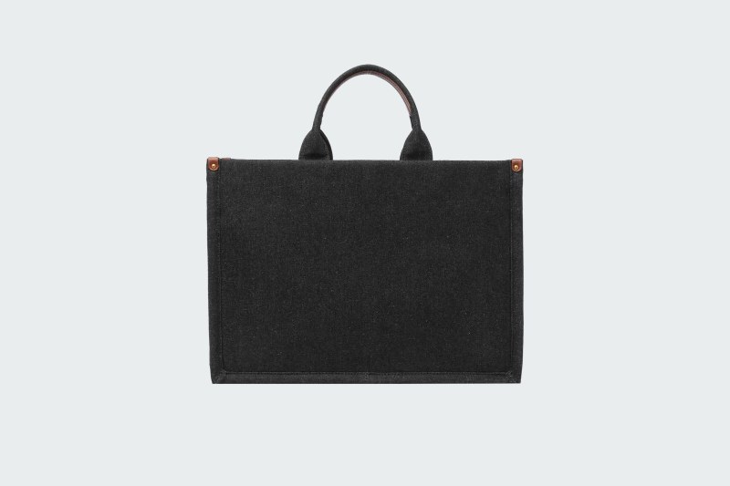 SHOPPER DENIM RICAMO LOGO