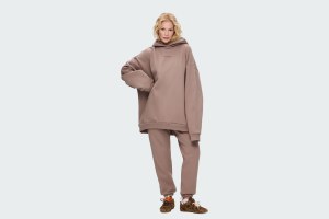 HOODIE REGULAR FLEECE NUDE
