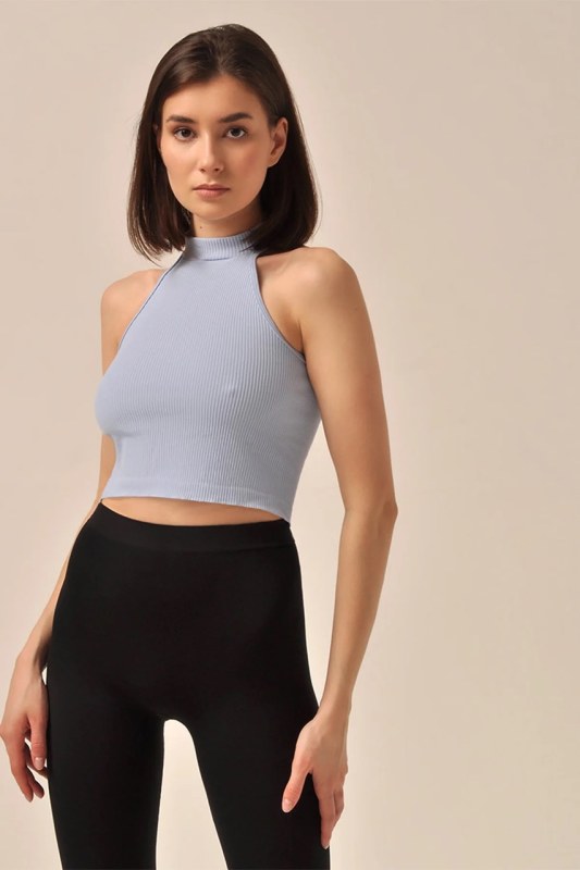 TOP SLEEVELESS RIB