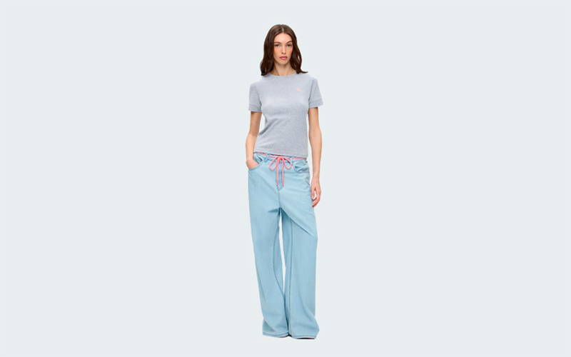 T-SHIRT SLIM MELANGE
