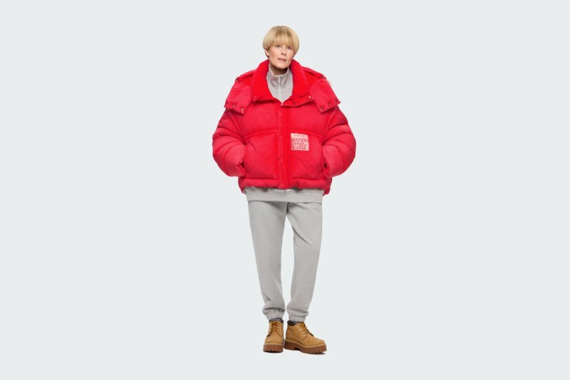 TRANSFORM DOWN JACKET PATTERN ROSE