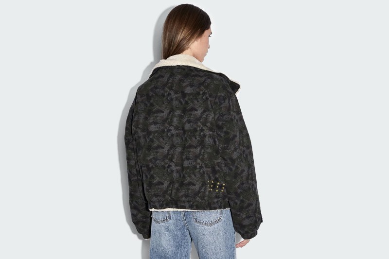 REVERSIBLE PUFFER JACKET CAMO / ECRU