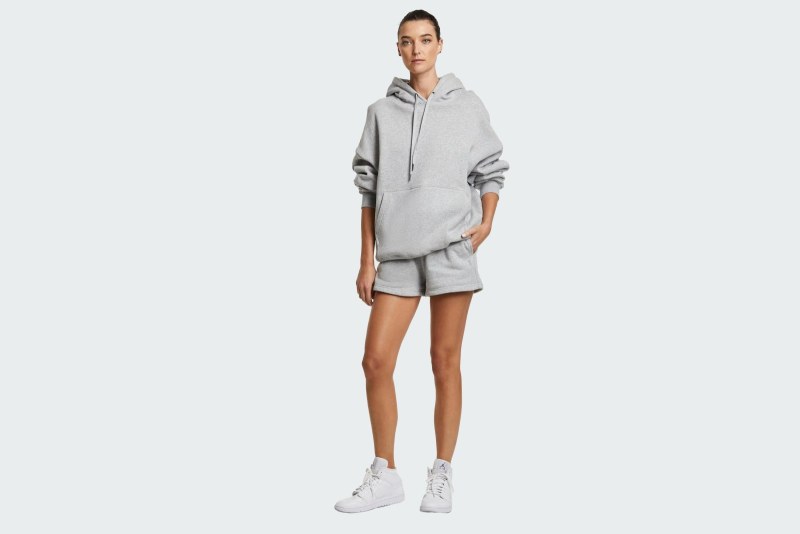 3 X 4 OH G HOODIE GREY MARL