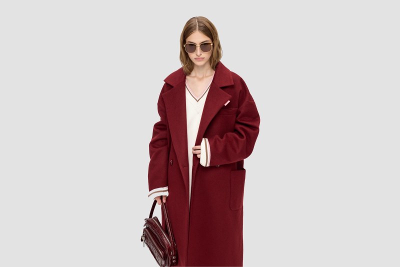 COAT 0330 WINE