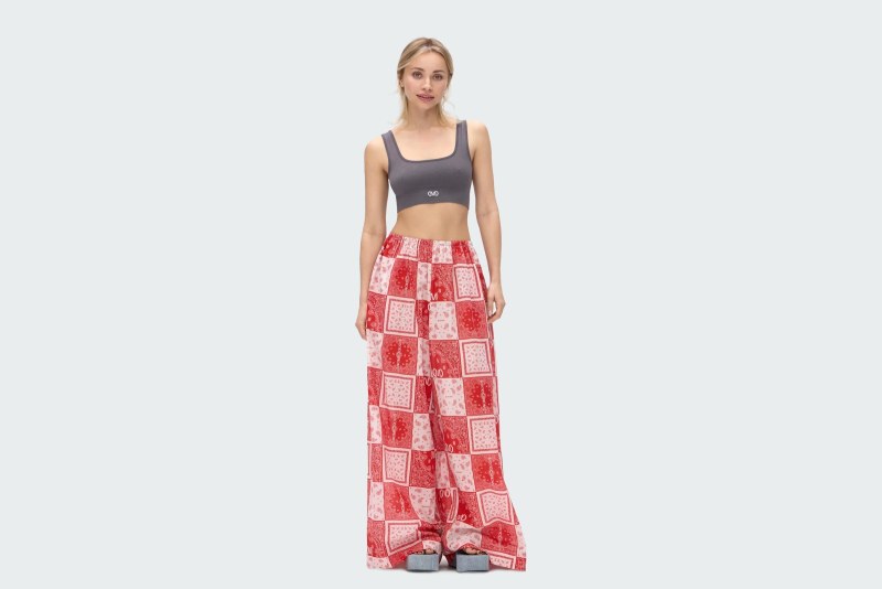PANTS VEIL RED BANDANA