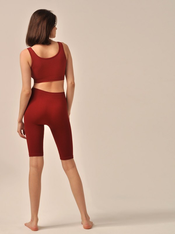 SHORT LEGGINGS RIB