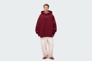 HOODIE REGULAR FLEECE NOIR