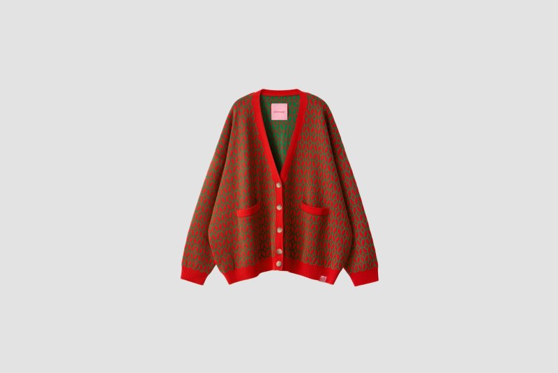 CARDI PATTERN RED