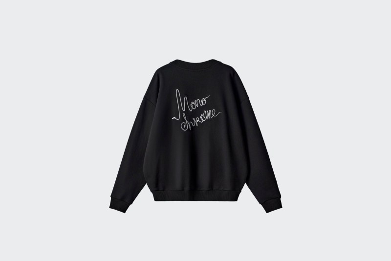 SWEATSHIRT NY25 BLACK