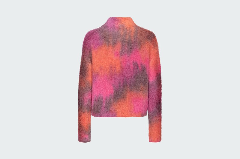 FADE-EFFECT ALPACA SWEATER