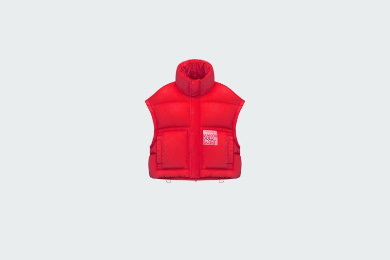 TRANSFORM DOWN JACKET PATTERN ROSE