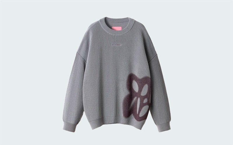 SWEATER SOFT AIRBRUSH PATTERN
