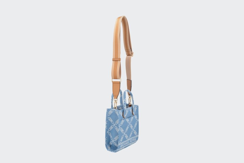 GIGI EXTRA-SMALL EMPIRE LOGO JACQUARD CROSSBODY BAG