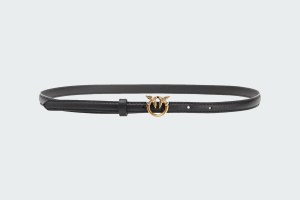 THIN BELT WITH LOVE BIRDS BUCKLE