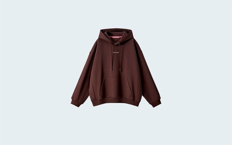 HOODIE CLASSY DARK CHOCOLATE