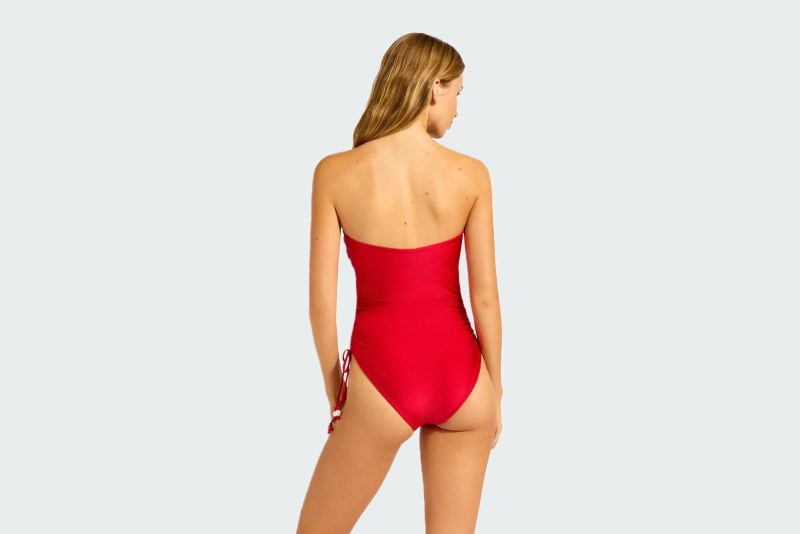 DD DRAWSTING BANDEAU ONE PIECE 