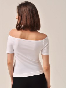  T-SHIRT OFF-SHOULDER