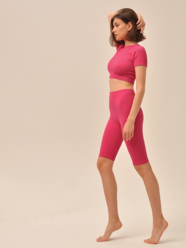 SHORT LEGGINGS RIB