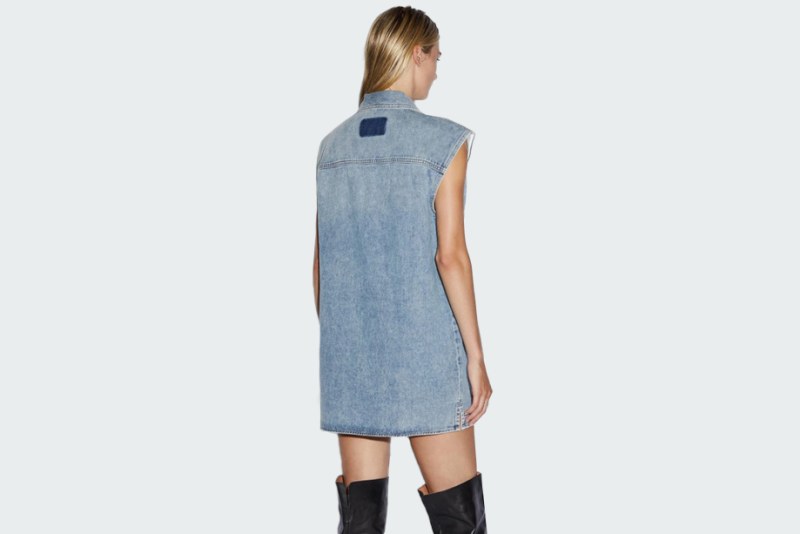 SLEEVELESS SHIRT OVERKAST