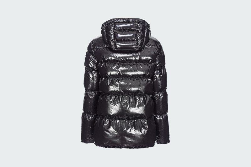 CRYSTAL NYLON PEA JACKET