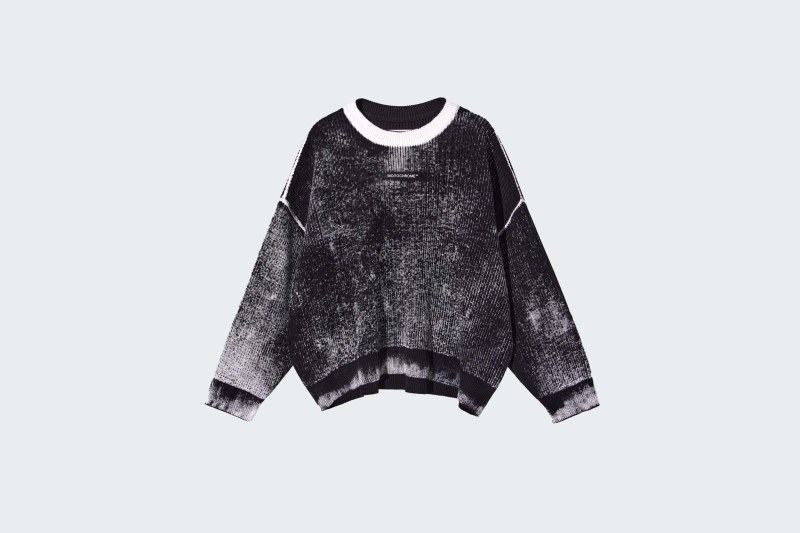 SWEATER WASHED BLACK