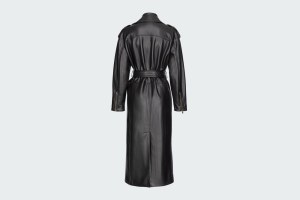 NAPPA-EFFECT TRENCH COAT
