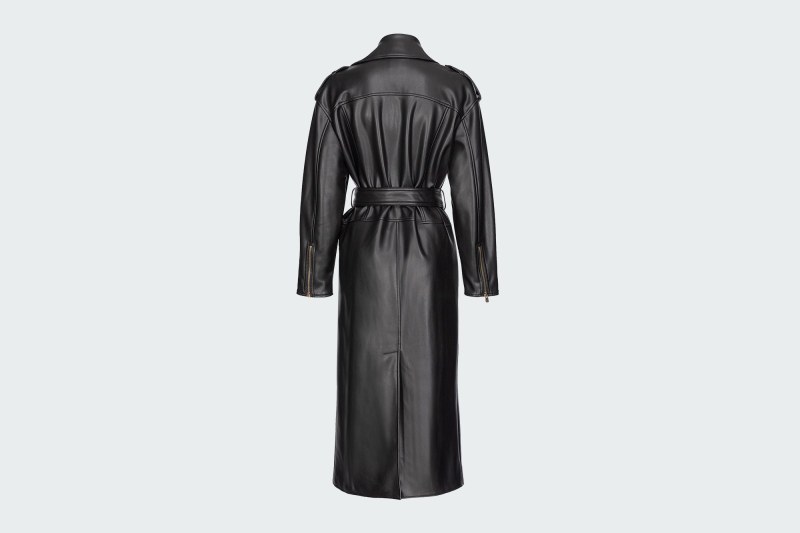 NAPPA-EFFECT TRENCH COAT