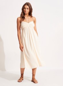 TERRY MIDI DRESS