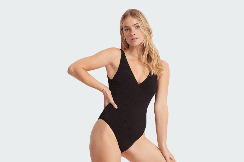 DEEP V NECK ONE PIECE