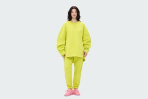 SWEATSHIRT NEON LIME