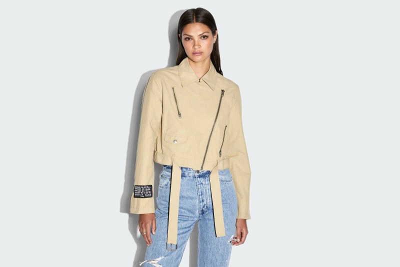 INCOGNITO BIKER/TRENCH KHAKI