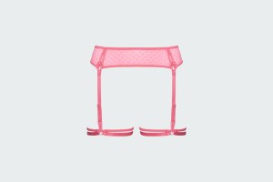 PEEKABOO GARTER BELT