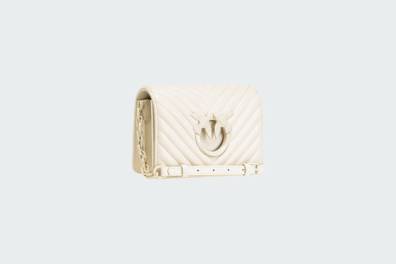 LOVE CLICK MINI SHEEP NAPPA CHEVRON