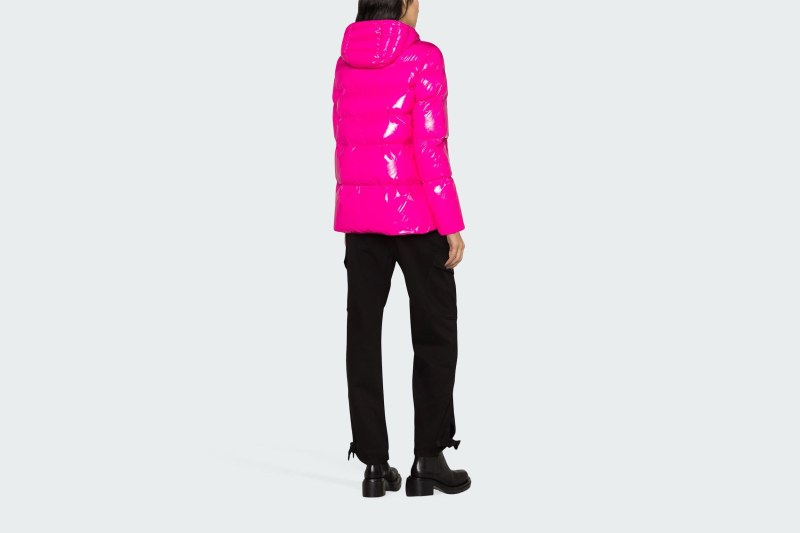 CRYSTAL NYLON PEA JACKET