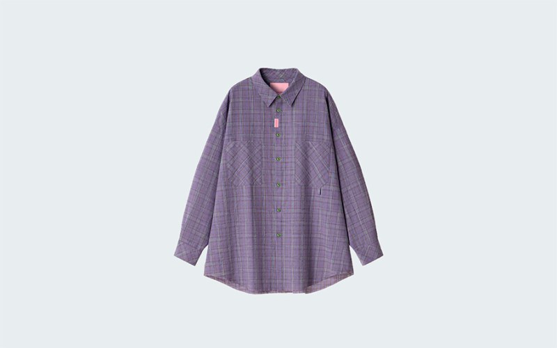CHECK VIOLET