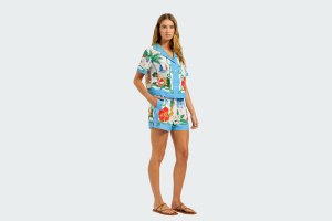 VIVA VACATION CROP SHIRT