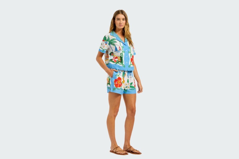 VIVA VACATION CROP SHIRT