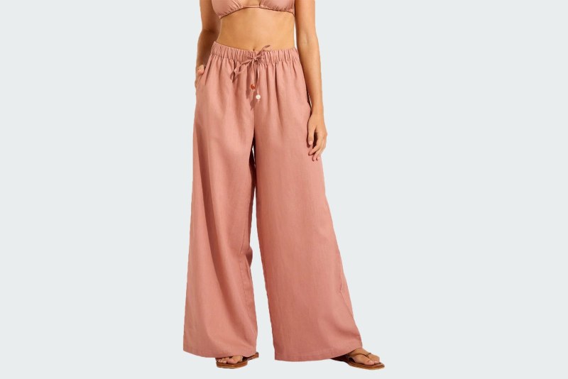 DRAWCORD WAIST WIDE LEG PANT